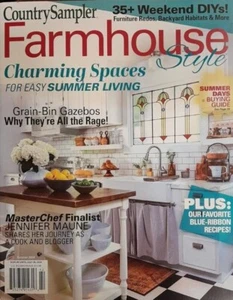CountrySampler FarmHouse Style Summer 2024 Magazine Charming Spaces Summer New - Picture 1 of 1