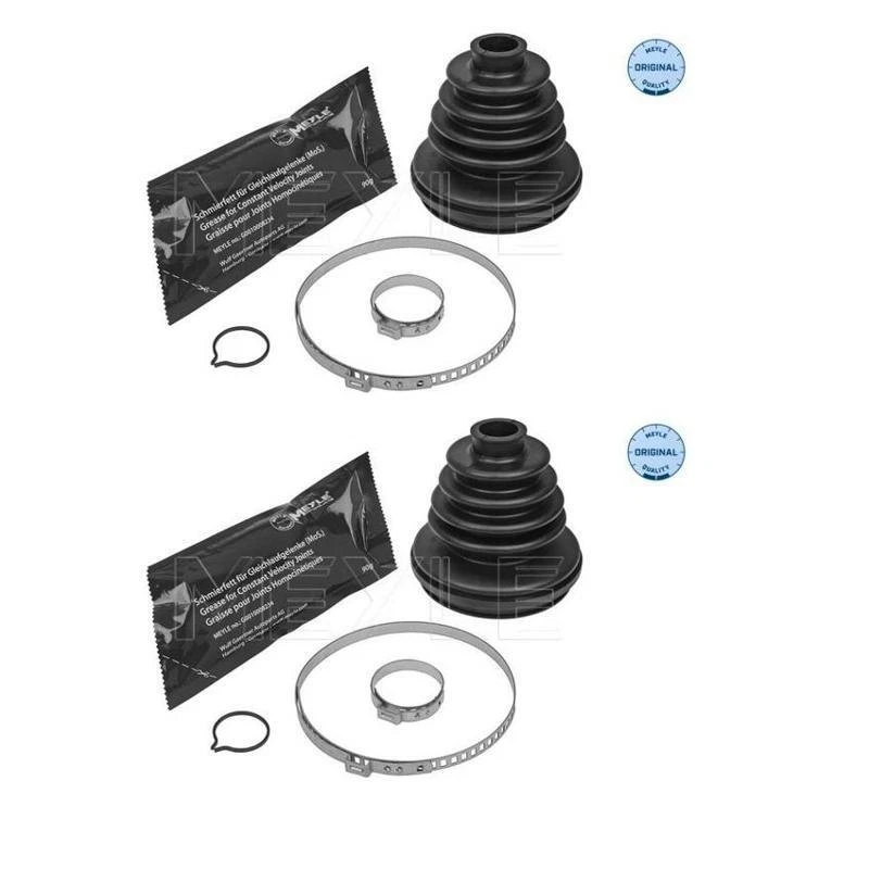 2x Meyle 614 160 0001 Fuelles Eje Motriz Delantero para Opel Ascona C Cc - Imagen 1 de 1