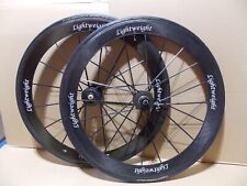 Lightweight Carbon Fiber Tubular Racing Road Wheelset Wheels Shimano Sram