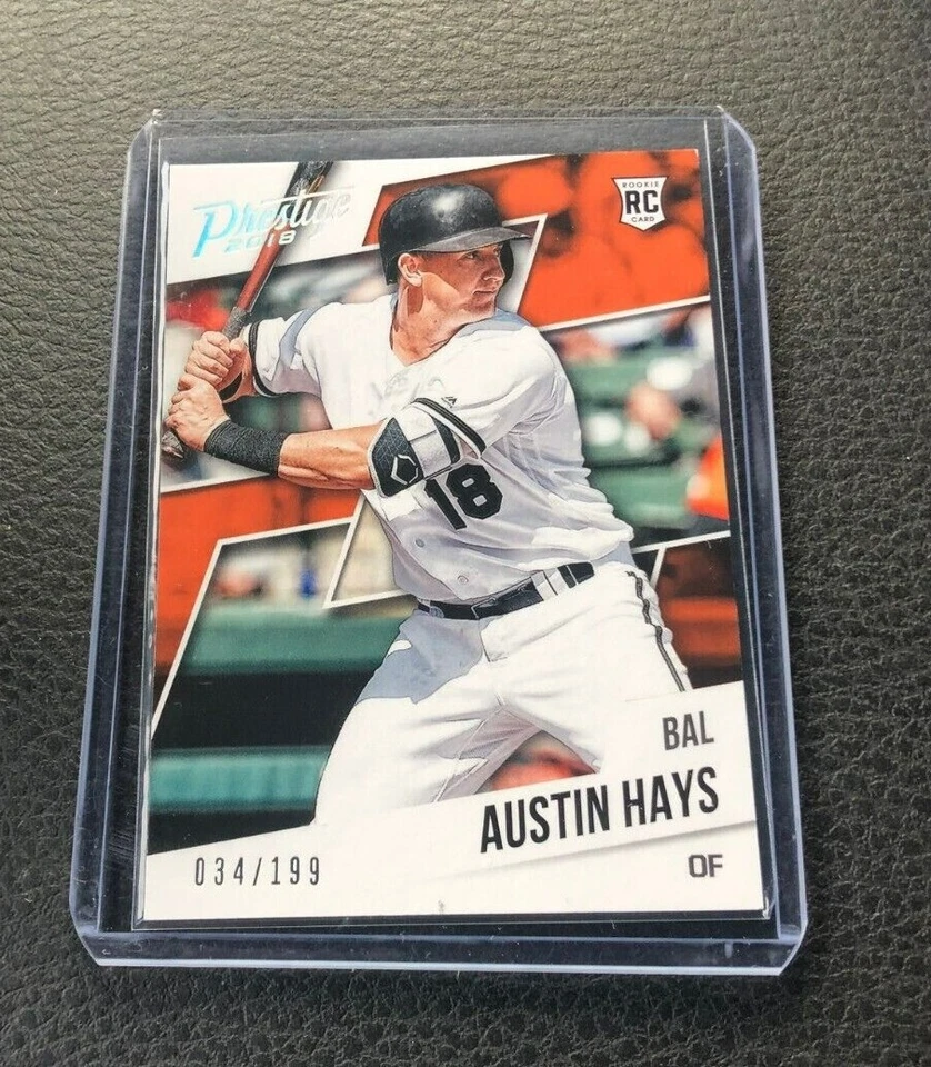 2018 Panini Chronicles Prestige Austin Hays Rookie Silver 034/199 - Image 1 of 1