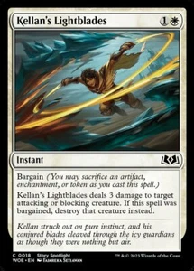 Kellan's Lightblades - Foil X4 (Wilds of Eldraine (2023)) MTG (NM) *CCGHouse* Ma - Foto 1 di 1