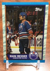 1989 Topps Hockey Mark Messier card #65 NM-MT, pack fresh - Picture 1 of 2
