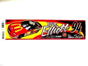Adesivo/Striscia paraurti Bill Elliott #94 McDonald's (1999) (Nascar) (Wincraft) - Foto 1 di 1
