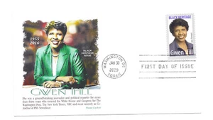 5432 Gwen Ifill Black Heritage 2020, Panda Cachets FDC - Imagen 1 de 1