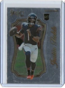 Justin Fields 2021 Panini Select Certified #SCR-4 Rookie Chicago Bears - Bild 1 von 2