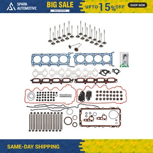 Juego completo de juntas válvulas de escape de admisión ajuste 07-12 Ford 5.4L TRITON 3 VÁLVULAS SOHC - Imagen 1 de 12