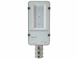 LED Slim Straßenlampe Straßenleuchte Aussenleuchte Laterne IP65 30W 3600lm 6000K - Picture 1 of 8