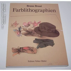 Bruno Bruni "Farblithographien 1976-1988", erweiterte 2. Auflage - BUCH, NEU - Picture 1 of 3