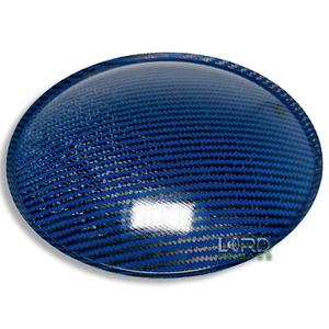 Altavoz subwoofer tapa antipolvo de fibra de carbono azul de 7,87" (200 mm) - Imagen 1 de 5