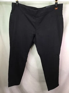 AUTOGRAPH BLACK “PULL ON” STRETCH REGULAR LENGTH JEGGINGS SIZE 18 NEW #4 - Picture 1 of 11