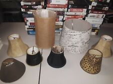 Large variety of NICE LAMP SHADES DIFFERENT SIZES, MODERN/VTG DESIGN, BIN321