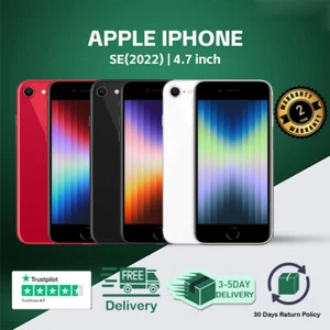 NEW SEALED Apple iPhone SE 3rd 2022 5G 64/128/256GB FACTORY UNLOCKED 2 YR WARNTY - Picture 1 of 10