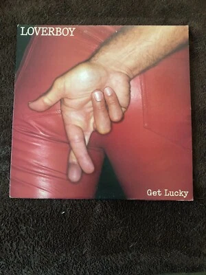 1981 Columbia Records Loverboy Get Lucky Vinyl LP 1st Pressing - Image 1 of 2