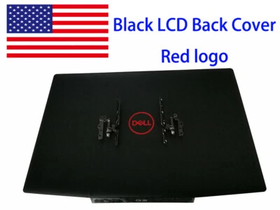 Dell G3 15 3590 Gaming YGCNV Negro LCD Tapa Trasera Tapa Trasera y Bisagras Conjunto Logo Rojo Foto 1 de 4