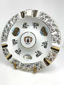 Vintage Ashtray Bavaria Plankenhammer Ramstein Pfalz Heidelberg 10" Germany - Picture 1 of 15