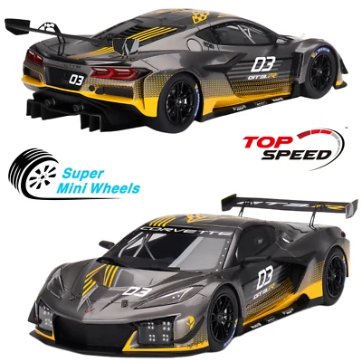 Презентация Chevrolet Corvette Z06 GT3.R 2023 Daytona максимальная скорость 1:18 - Изображение 1 из 4