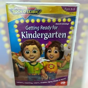 Rock N Learn Getting Ready For Kindergarten DVD Video Ages 3-5 Dr. Toy Winner - Picture 1 of 6