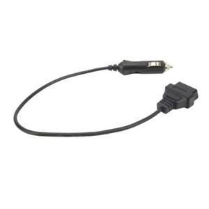 Car OBD2 Male to Cigarette Lighter Cable - Emergency Power for Memory Backup