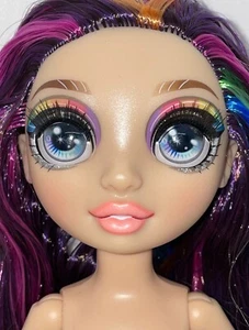 Rainbow High Rockstar Lyric Lucas Nude Articulated Fashion Doll Multi-Color Hair - Bild 1 von 9