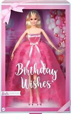 Barbie Signature BIRTHDAY WISHES 2023 Blonde Doll in Pink Dress BRAND NEW IN BOX