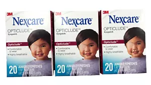 Opticlude Eye Patch JUNIOR Nexcare - 20 Pcs ( 3 pack ) - Picture 1 of 2