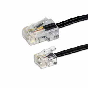 DSL Modem Splitter Kabel Anschlusskabel RJ11 Stecker > RJ45 Stecker 8P4C 6P4C - Bild 1 von 2