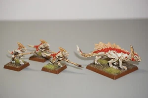 Warhammer Age of Sigmar Seraphon Salamander Hunting Pack Metal - Picture 1 of 3