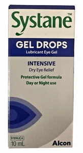 Systane Liquid Gel Lubricant Eye Drops Alcon Intensive Dry Eye Relief | 10ml - Picture 1 of 5