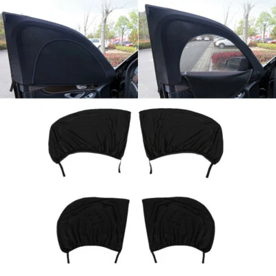 Front Rear Car Side Window Retractable Windshield Sun Shade Visor Block Cover - Image 1 of 4