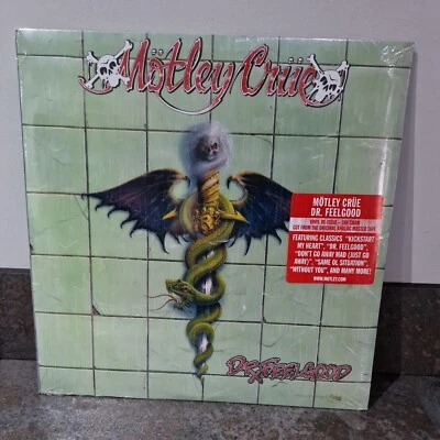 Motley Crue Dr. Feelgood US Vinyl LP 2016  Motley Records 180 Gram Issue Sealed - Image 1 of 4