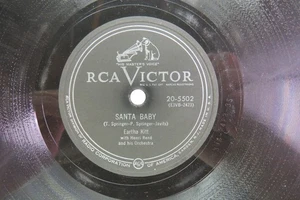 Eartha Kitt - RCA VICTOR 20-5502 - Santa Baby - Picture 1 of 4