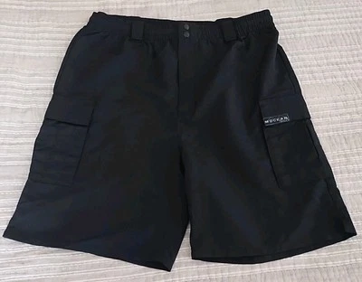 Pantalones Cortos MOCEAN Tech Para Hombres XL ESTILO CARGO Negros Nuevos Sin Etiquetas Foto 1 de 4
