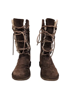 UGG Australia Women's Knee High Boots Size 7 Leather Exterior - Image 1 of 4