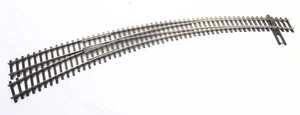 Walthers Track 83061 HO Scale Code 83 Nickel Silver DCC-Curved Turnout Left - Picture 1 of 1