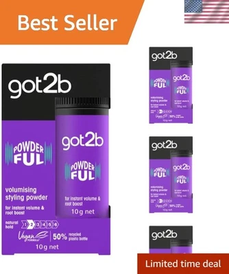 Polvo voluminizador sin perfume 'polvo' completo 0,35 oz - Paquete de 3 para un peinado sin esfuerzo Foto 1 de 4