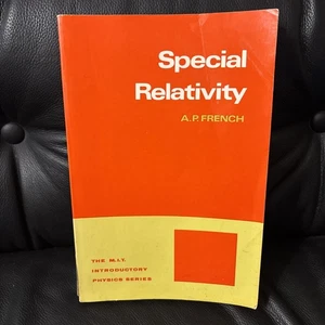 Special Relativity: The M. I. T. - Paperback, by French A. P. - Acceptable - Picture 1 of 2