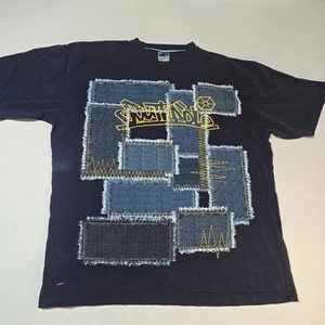 Ropa de calle vintage Polo Sur logotipo de burbuja para hombre 2XL azul marino - Imagen 1 de 10