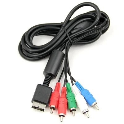 1.8m Component YPbPr AV Audio Video TV Cable for Sony PS2 & PS3 PlayStation 2 3 - Image 1 of 4
