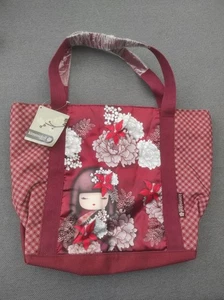 *KIMMIDOLL* Umhängetasche Shopper Tasche rottöne Neu - Bild 1 von 7