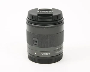 Canon EF-M 11-22mm f/4-5.6 IS STM Ultra-Wide-Angle Zoom Lens (Black) - Picture 1 of 7