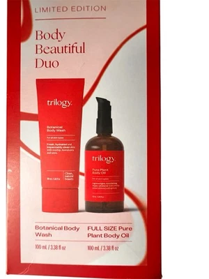 Trilogy Body Beautiful Duo: Lavagem Corporal e Óleo Corporal Vegetal Puro - Edição Limitada - Imagem 1 de 4