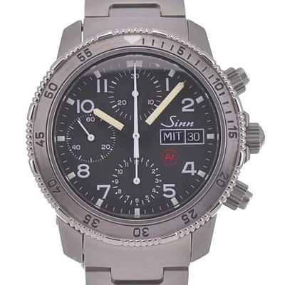 Descuento con Papel Sinn Diver's Cronógrafo 203.TI Titanio Hombre A#141510 Foto 1 de 4