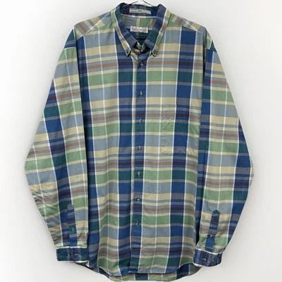 Vintage Levis Colorgraphs Button Down Men’s Shirt Check XL Tall - Image 1 of 4