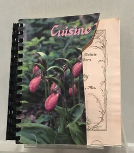 Minnesota International Falls Porcelain Artist Guild Cookbook Cuisine II 1990 - Picture 1 of 8