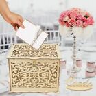 Gift With Pattern Card Box Party Supplies Wooden Box Wedding Decoration