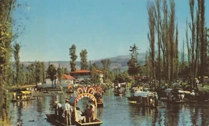 Postal Barcos Fluviales México - Imagen 1 de 2