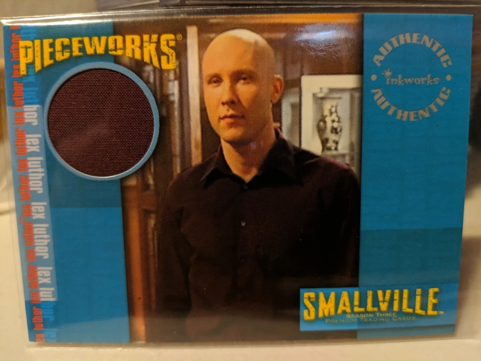 🔥Disfraz de Lex Luthor Pieceworks de la temporada 3 de Smallville PW7 Michael Rosenbaum 2004💥 Foto 1 de 2