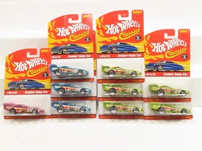 Mattel H7083 9 Hot Wheels Classic Series 1 #18 of 25 Firebird Funny Car 8911 - Image 1 of 4