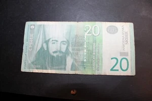 Billete Narodna Banka 2013 Banco Nacional Serbia 20 Dinara - Imagen 1 de 3