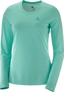 Salomon Women's Agile LS Tee Long Sleeve Running Shirt - Picture 1 of 10
